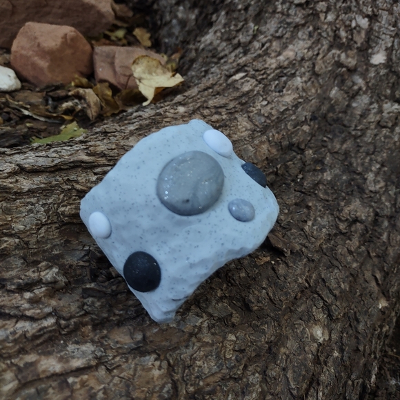 👽 Light Silver 🤍 Bracelet 🩶 Dots🖤 - Picture 4 of 8